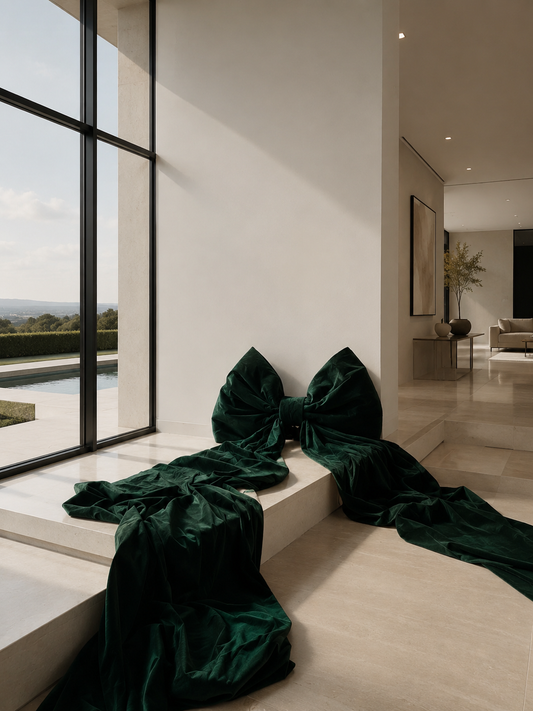 The Grand Bow Emerald Velvet